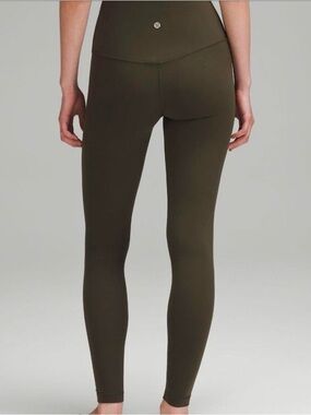 lululemon athletica Align High-Rise Full-Length Leggings - Dark Olive Green